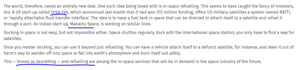 Space Startups
